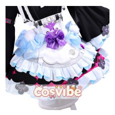 画像5: バーチャルYouTuber　VTuber　Enna Alouette(エナー・アールウェット)　ゴスロリメイドモチーフ　コスプレ衣装　 コスチューム　 cosplay　イベント仮装 (5)