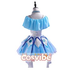 画像3: ラブライブ！サンシャイン!!　Aqours　高海千歌　熱くなっちゃう/WATER BLUE NEW WORLD　覚醒後　コスプレ衣装　 コスチューム　 cosplay　イベント仮装 (3)