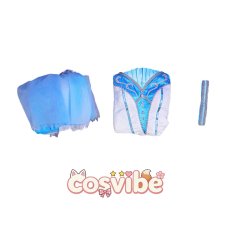 画像9: ラブライブ！サンシャイン!!　Aqours　高海千歌　熱くなっちゃう/WATER BLUE NEW WORLD　覚醒後　コスプレ衣装　 コスチューム　 cosplay　イベント仮装 (9)