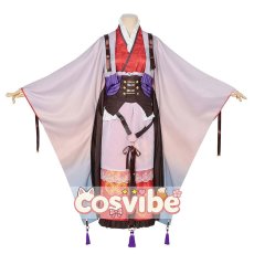 画像1: 鬼滅の刃　胡蝶しのぶ　お正月　コスプレ衣装　 コスチューム　 cosplay　イベント仮装 (1)