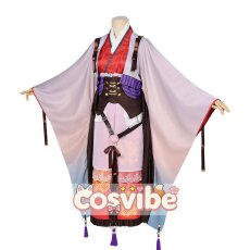 画像2: 鬼滅の刃　胡蝶しのぶ　お正月　コスプレ衣装　 コスチューム　 cosplay　イベント仮装 (2)