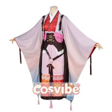画像2: 鬼滅の刃　甘露寺蜜璃　お正月　コスプレ衣装　 コスチューム　 cosplay　イベント仮装 (2)