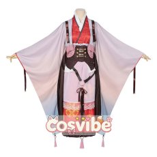 画像1: 鬼滅の刃　栗花落カナヲ　お正月　コスプレ衣装　 コスチューム　 cosplay　イベント仮装 (1)