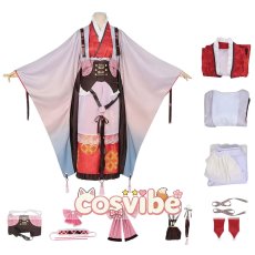 画像4: 鬼滅の刃　栗花落カナヲ　お正月　コスプレ衣装　 コスチューム　 cosplay　イベント仮装 (4)