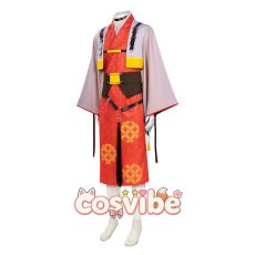 画像2: 鬼滅の刃　我妻善逸　お正月　コスプレ衣装　 コスチューム　 cosplay　イベント仮装 (2)