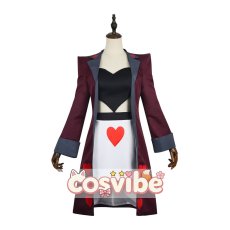画像1: ハズビンホテル（Hazbin Hotel）　ヴェルヴェット（Velvette）　シーズン2　コスプレ衣装　 コスチューム　 cosplay　イベント仮装 (1)