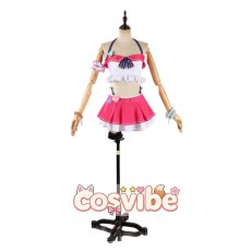 画像1: ラブライブ! School idol project　矢澤にこ　水着　コスプレ衣装　 コスチューム　 cosplay　イベント仮装 (1)