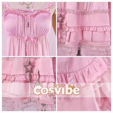 画像7: バーチャルYouTuber　VTuber　Shiori Novella(シオリ・ノヴェラ)　パジャマ衣装　コスプレ衣装　 コスチューム　 cosplay　イベント仮装 (7)