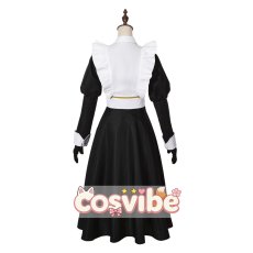 画像2: ブルーアーカイブ　花岡ユズ(メイド)　コスプレ衣装　 コスチューム　 cosplay　イベント仮装 (2)