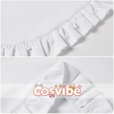 画像4: ブルーアーカイブ　花岡ユズ(メイド)　コスプレ衣装　 コスチューム　 cosplay　イベント仮装 (4)