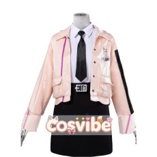 画像1: プロジェクトセカイ カラフルステージ！ feat. 初音ミク　小豆沢こはね　Confidence suit　事前準備は万全に　コスプレ衣装　 コスチューム　 cosplay　イベント仮装 (1)