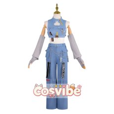 画像4: バーチャルYouTuber　Vtuber　轟はじめ　ReGLOSS　1st Live「Flashpoint」　コスプレ衣装　 コスチューム　 cosplay　イベント仮装 (4)