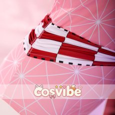 画像5: 鬼滅の刃　竈門禰豆子　水着　コスプレ衣装　 コスチューム　 cosplay　イベント仮装 (5)