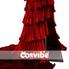 画像6: ファイナルファンタジーVII リメイク　エアリス　ドレス　コスプレ衣装　 コスチューム　 cosplay　イベント仮装 (6)