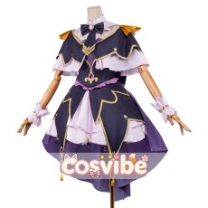 画像1: 名探偵プリキュア!　キュアアルカナ・シャドウ/森亜るるか　コスプレ衣装　 コスチューム　 cosplay　イベント仮装 (1)