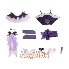 画像4: 名探偵プリキュア!　キュアアルカナ・シャドウ/森亜るるか　コスプレ衣装　 コスチューム　 cosplay　イベント仮装 (4)