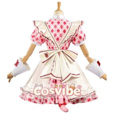 画像3: ラブライブ! School idol project　矢澤にこ　メイド・イン・ワンダーランド チェス盤の庭　コスプレ衣装　 コスチューム　 cosplay　イベント仮装 (3)