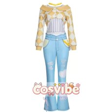 画像1: プロジェクトセカイ カラフルステージ！ feat. 初音ミク　花里みのり　Chase my IDEAL IDOL！　コスプレ衣装　 コスチューム　 cosplay　イベント仮装 (1)