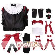 画像4: NEEDY GIRL OVERDOSE　獄薔薇美血華　コスプレ衣装　 コスチューム　 cosplay　イベント仮装 (4)