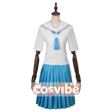 画像4: 超かぐや姫！　諌山真実　制服　コスプレ衣装　 コスチューム　 cosplay　イベント仮装 (4)