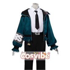画像1: プロジェクトセカイ カラフルステージ！ feat. 初音ミク　白石杏　Vitality suit　電話越しの相談　ジャケット＋ベルトのみ　コスプレ衣装　 コスチューム　 cosplay　イベント仮装 (1)