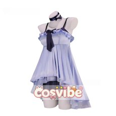 画像2: バーチャルYouTuber　Vtuber　Nerissa Ravencroft(ネリッサ・レイヴンクロフト)　ルームウェア　コスプレ衣装　 コスチューム　 cosplay　イベント仮装 (2)