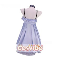 画像3: バーチャルYouTuber　Vtuber　Nerissa Ravencroft(ネリッサ・レイヴンクロフト)　ルームウェア　コスプレ衣装　 コスチューム　 cosplay　イベント仮装 (3)