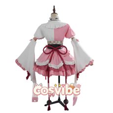 画像6: バーチャルYouTuber　VTuber　百鬼あやめ　和風メイド衣装　コスプレ衣装　 コスチューム　 cosplay　イベント仮装 (6)
