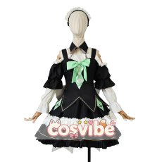 画像1: 9-nine-　九條都　メイド　コスプレ衣装　 コスチューム　 cosplay　イベント仮装 (1)