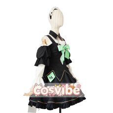 画像2: 9-nine-　九條都　メイド　コスプレ衣装　 コスチューム　 cosplay　イベント仮装 (2)