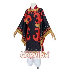 画像1: 鬼滅の刃　竈門炭十郎　ヒノカミ神楽　コスプレ衣装　 コスチューム　 cosplay　イベント仮装 (1)