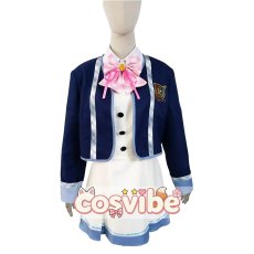 画像1: オンゲキ　日向千夏　コスプレ衣装　 コスチューム　 cosplay　イベント仮装 (1)