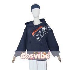画像5: バーチャルYouTuber　Vtuber　Seraph Dazzlegarden（セラフ・ダズルガーデン）　スポーティ服　コスプレ衣装　 コスチューム　 cosplay　イベント仮装 (5)