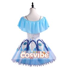 画像2: ラブライブ！サンシャイン!!　Aqours　黒澤ルビィ　みんな大好き　WATER BLUE NEW WORLD　覚醒後　コスプレ衣装　 コスチューム　 cosplay　イベント仮装 (2)