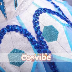 画像4: ラブライブ！サンシャイン!!　Aqours　黒澤ルビィ　みんな大好き　WATER BLUE NEW WORLD　覚醒後　コスプレ衣装　 コスチューム　 cosplay　イベント仮装 (4)
