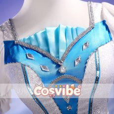 画像5: ラブライブ！サンシャイン!!　Aqours　黒澤ダイヤ　みんな大好き　WATER BLUE NEW WORLD　覚醒後　コスプレ衣装　 コスチューム　 cosplay　イベント仮装 (5)