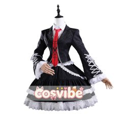 画像1: ダンガンロンパ 希望の学園と絶望の高校生　セレスティア・ルーデンベルク　コスプレ衣装　 コスチューム　 cosplay　イベント仮装 (1)