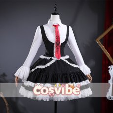 画像9: ダンガンロンパ 希望の学園と絶望の高校生　セレスティア・ルーデンベルク　コスプレ衣装　 コスチューム　 cosplay　イベント仮装 (9)