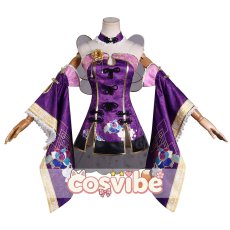 画像1: ラブライブ！サンシャイン!!　Aqours　小原鞠莉　チャイナドレス編　覚醒後　コスプレ衣装　 コスチューム　 cosplay　イベント仮装 (1)