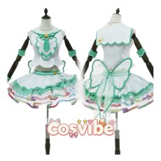 画像4: ラブライブ！サンシャイン!!　Aqours　ナインウェイブドルフィン　渡辺曜　高海千歌　国木田花丸　黒澤ダイヤ　黒澤ルビィ　津島善子　松浦果南　小原鞠莉　桜内梨子　コスプレ衣装　 コスチューム　 cosplay　イベント仮装 (4)