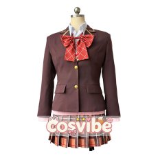 画像1: バーチャルYouTuber　Vtuber　家長むぎ　高校制服　コスプレ衣装　 コスチューム　 cosplay　イベント仮装 (1)