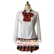 画像5: バーチャルYouTuber　Vtuber　家長むぎ　高校制服　コスプレ衣装　 コスチューム　 cosplay　イベント仮装 (5)