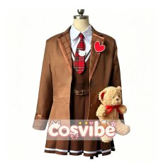 画像1: バーチャルYouTuber　VTuber　周央サンゴ　Beary School Time　コスプレ衣装　 コスチューム　 cosplay　イベント仮装 (1)