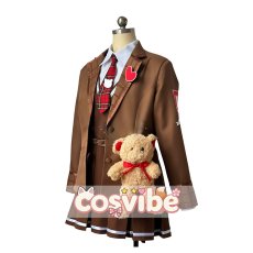 画像2: バーチャルYouTuber　VTuber　周央サンゴ　Beary School Time　コスプレ衣装　 コスチューム　 cosplay　イベント仮装 (2)