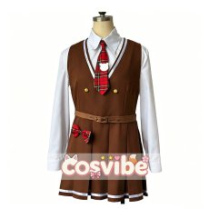 画像4: バーチャルYouTuber　VTuber　周央サンゴ　Beary School Time　コスプレ衣装　 コスチューム　 cosplay　イベント仮装 (4)