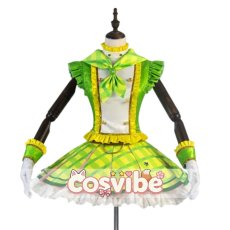 画像1: アイカツ!　北大路さくら　ライムトルテコーデ　コスプレ衣装　 コスチューム　 cosplay　イベント仮装 (1)