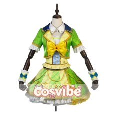 画像1: アイカツスターズ!　早乙女あこ　ライムマーチングコーデ　コスプレ衣装　 コスチューム　 cosplay　イベント仮装 (1)