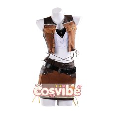 画像1: ファイナルファンタジーVII　ティファ・ロックハート　カウガール　コスプレ衣装　 コスチューム　 cosplay　イベント仮装 (1)