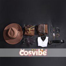 画像11: ファイナルファンタジーVII　ティファ・ロックハート　カウガール　コスプレ衣装　 コスチューム　 cosplay　イベント仮装 (11)