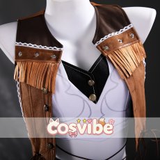 画像5: ファイナルファンタジーVII　ティファ・ロックハート　カウガール　コスプレ衣装　 コスチューム　 cosplay　イベント仮装 (5)
